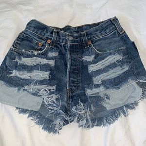 High Waisted Levi’s Shorts
